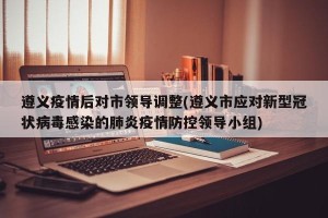 遵义疫情后对市领导调整(遵义市应对新型冠状病毒感染的肺炎疫情防控领导小组)